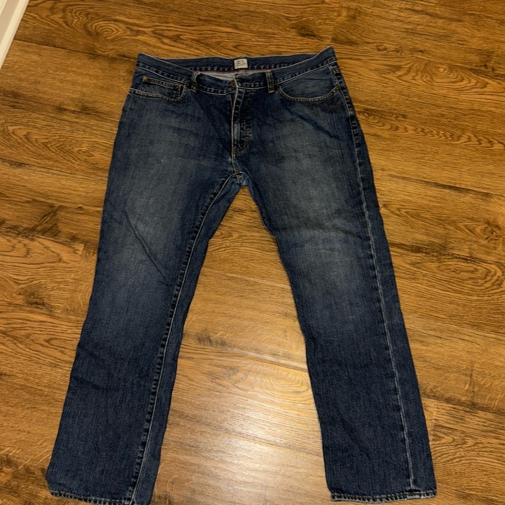 J Crew medium wash slim jeans